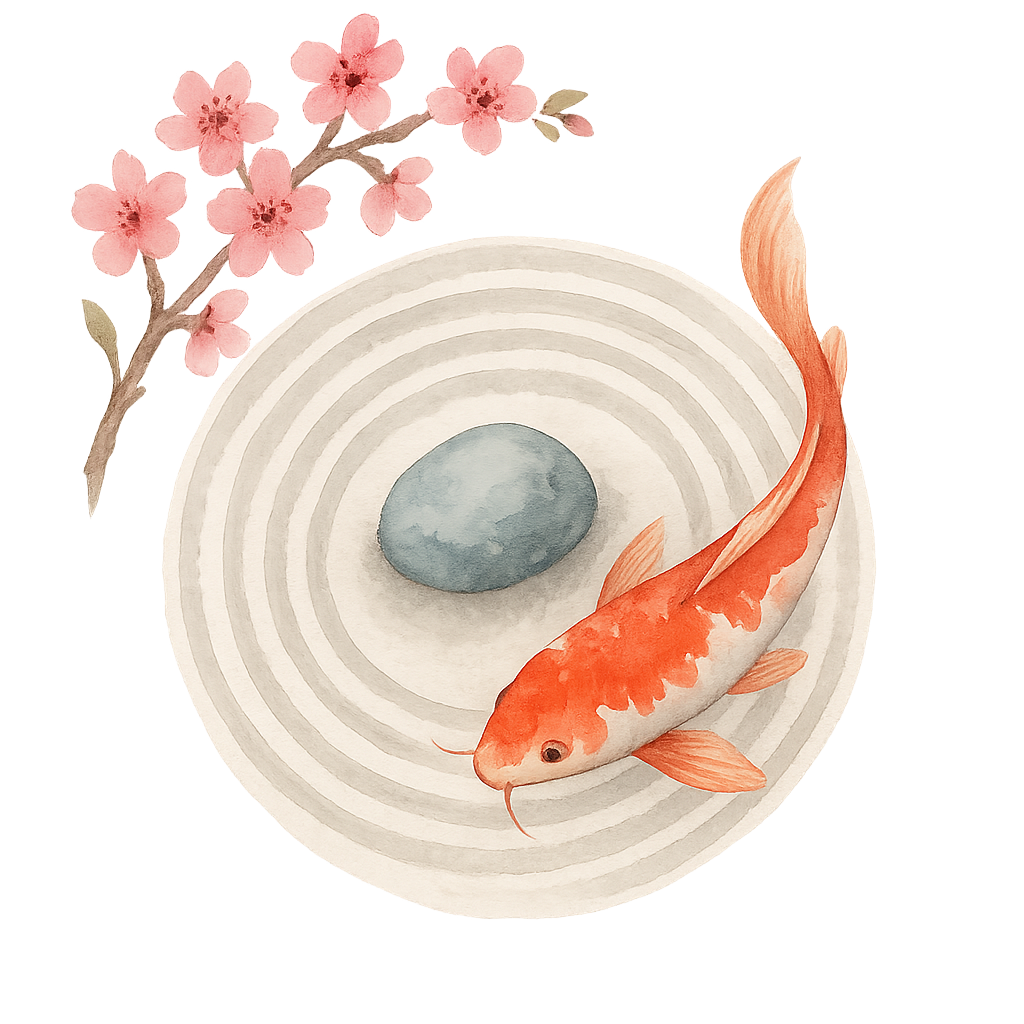 Zen Garden Watercolor Tee